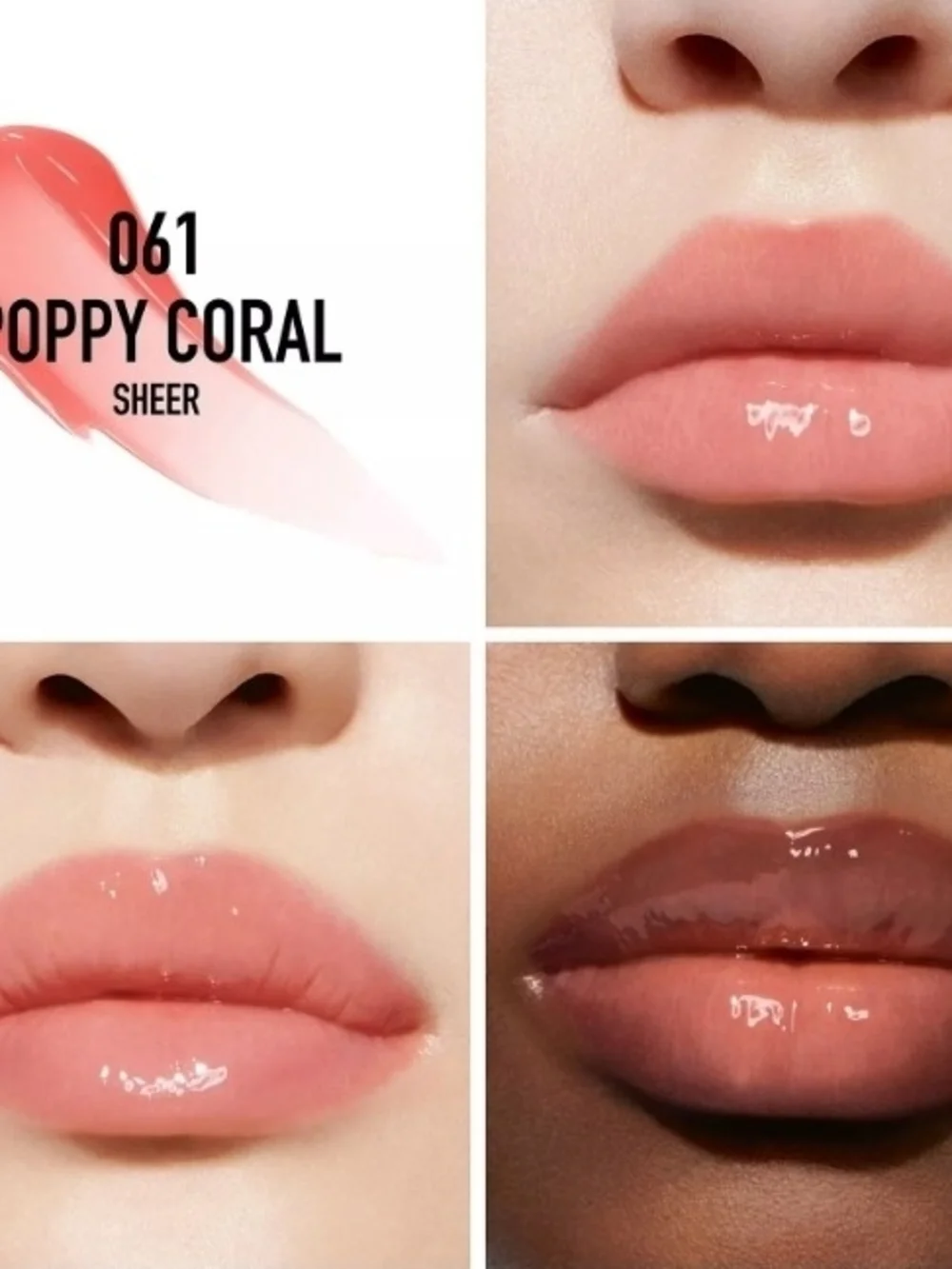 Dior Lip Glow Maximizer - 061 Poppy Coral